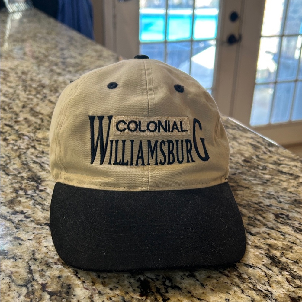 Colonial Williamsburg Tan and Black Cap